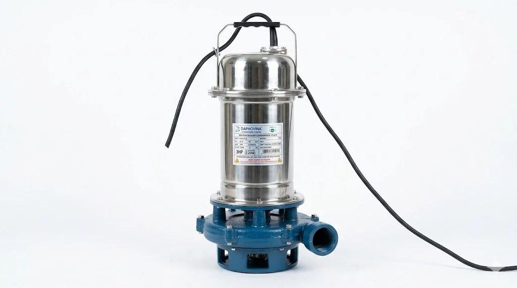 Khái niệm bơm chìm Daphovina 3 HP trong thực tế