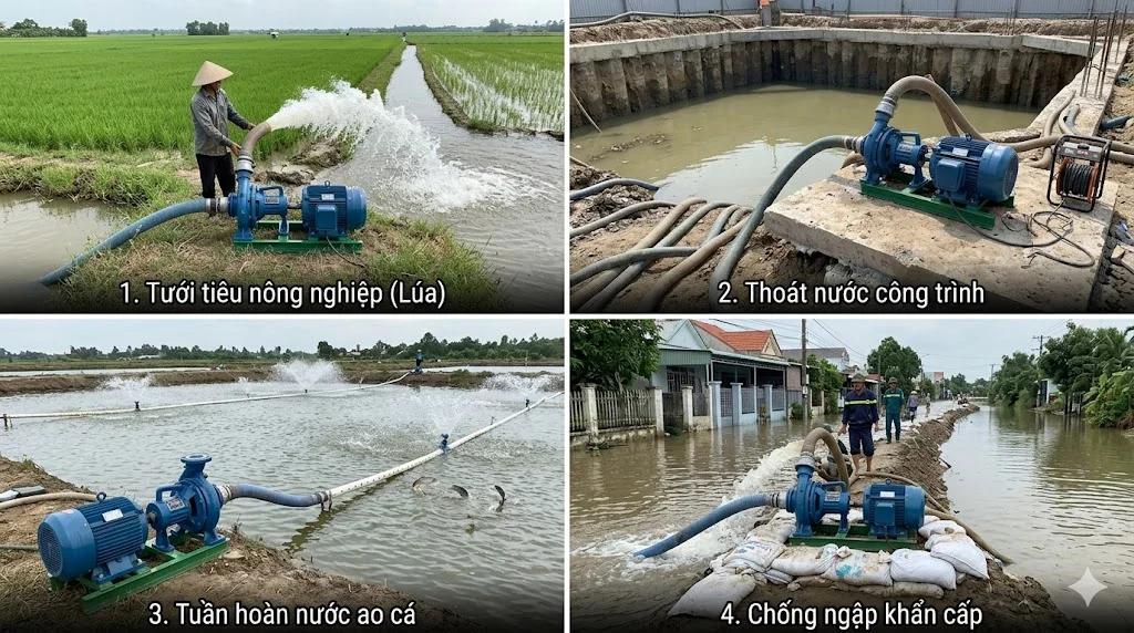 Cách chọn bơm cơ khí N3 đúng kỹ thuật