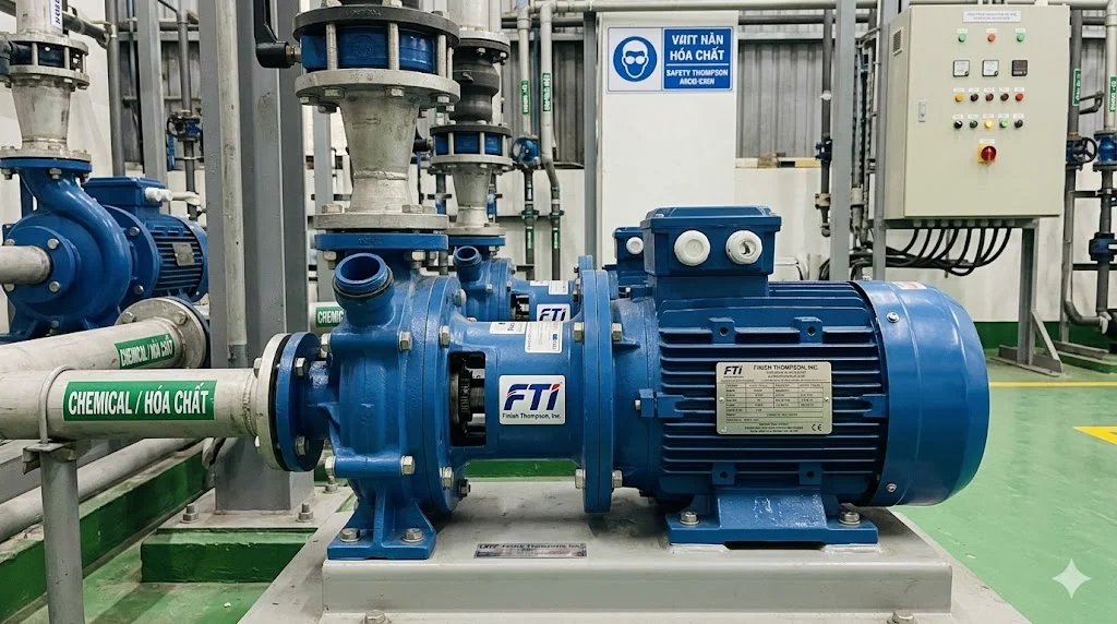 Khái niệm bơm hóa chất và đặc điểm nổi bật