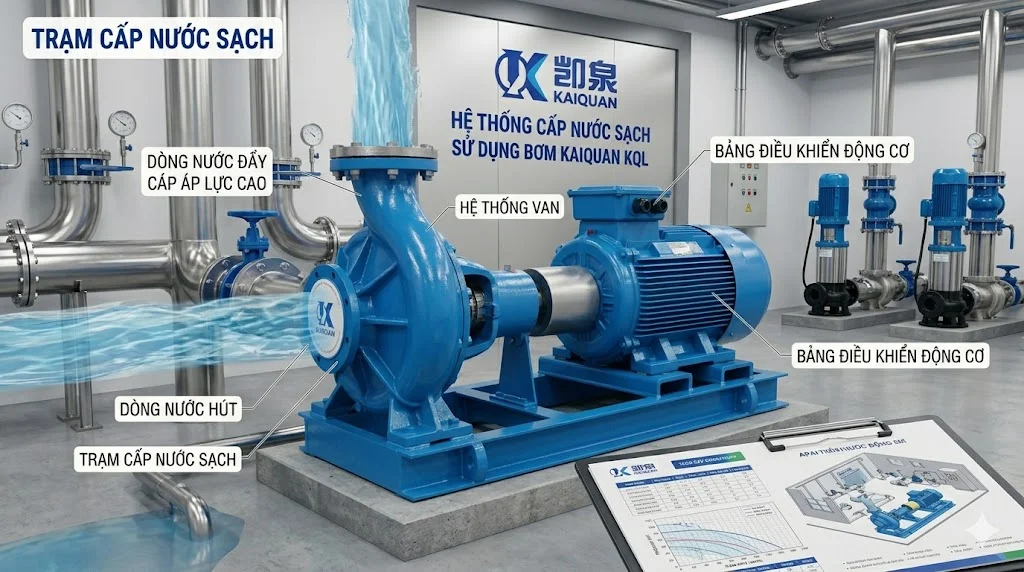 Cách chọn bơm Kaiquan đúng kỹ thuật