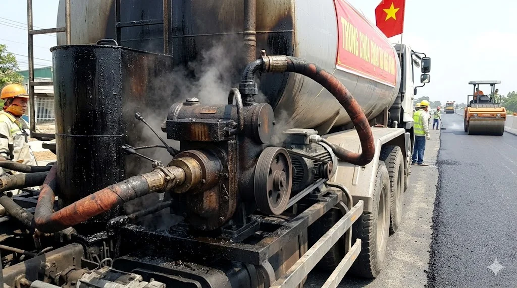 Khái niệm bơm rải nhựa đường và đặc điểm nổi bật