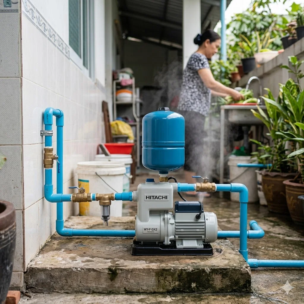 Các thông số kỹ thuật quan trọng của bơm Hitachi