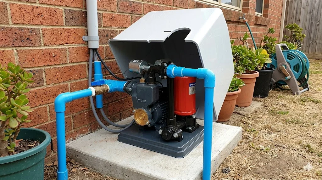 Khái niệm bơm nước tăng áp ngoài trời trong thực tế