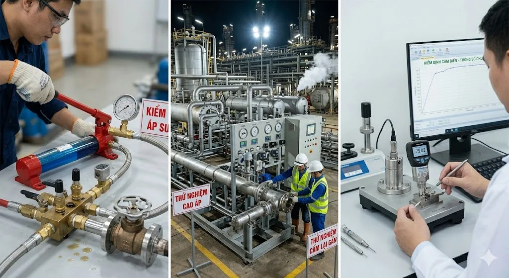 Nguyên lý hoạt động của bơm áp lực