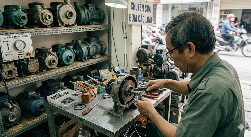 Các thông số kỹ thuật quan trọng của bơm T V