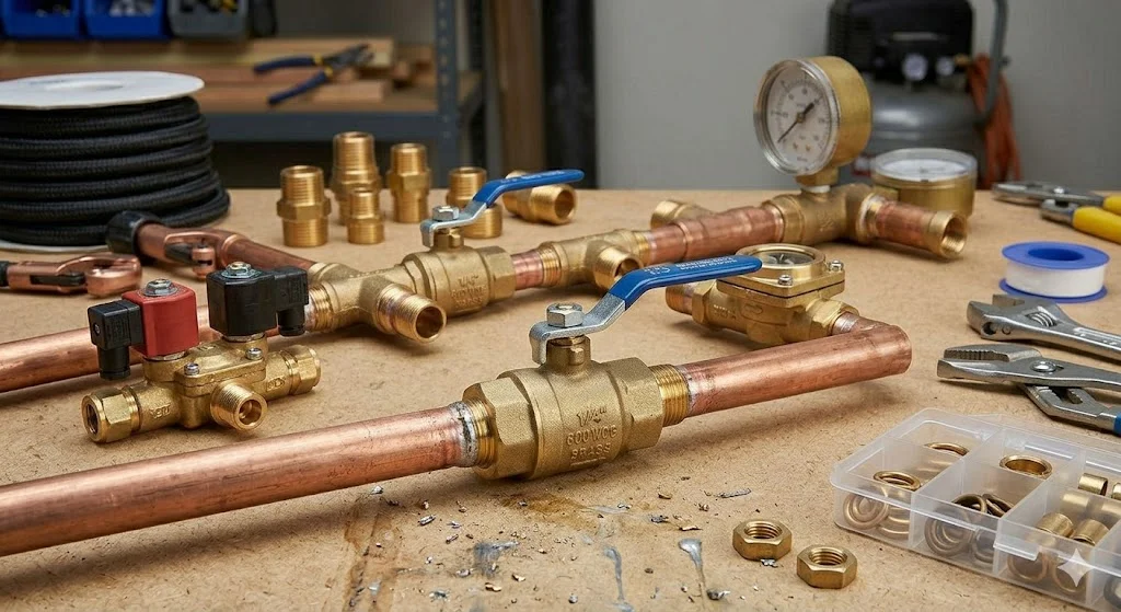 Cách chọn brass valve 1 4 đúng kỹ thuật