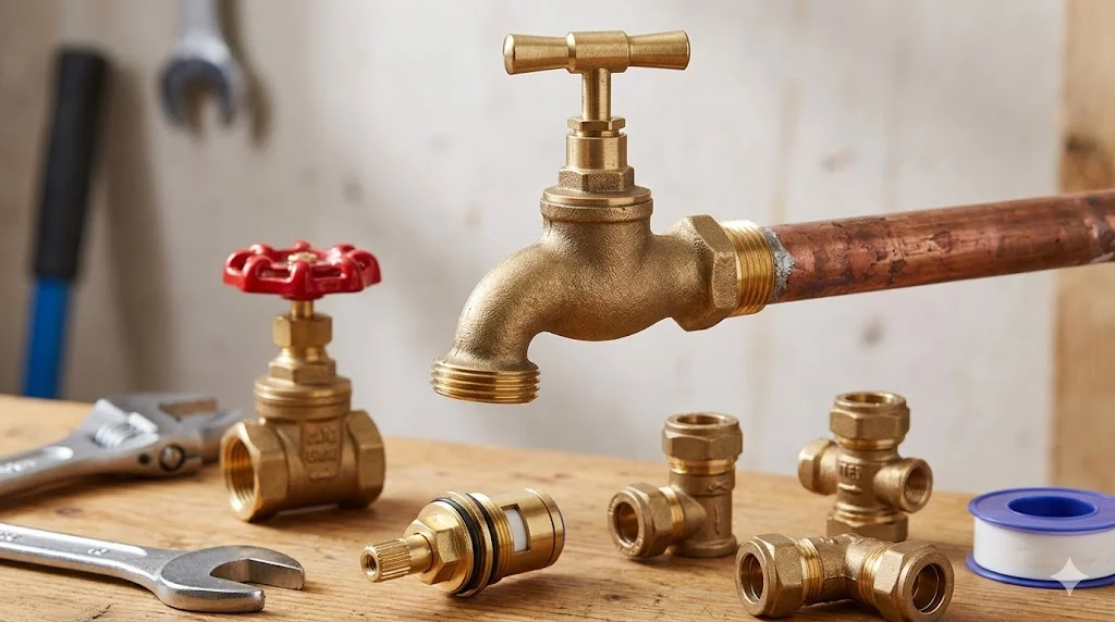 Khái niệm brass tap valve trong thực tế