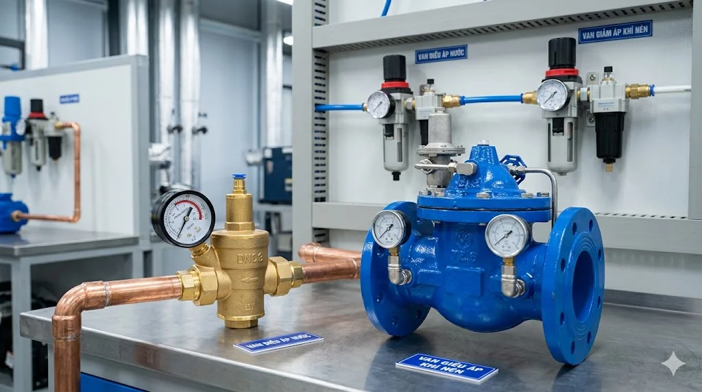 Các lỗi thường gặp khi lắp van điều áp