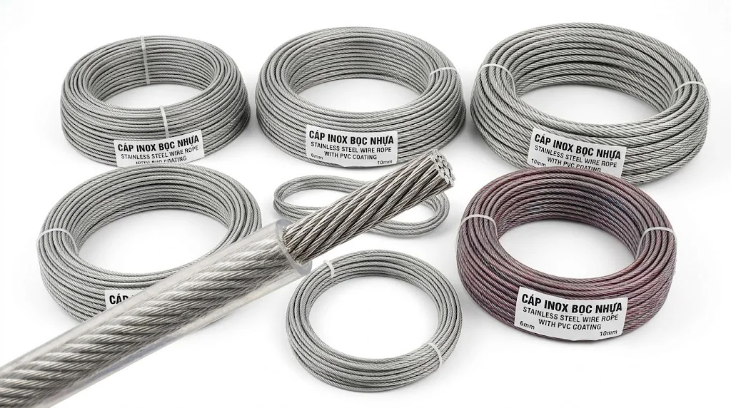 Khái niệm cáp bọc nhựa