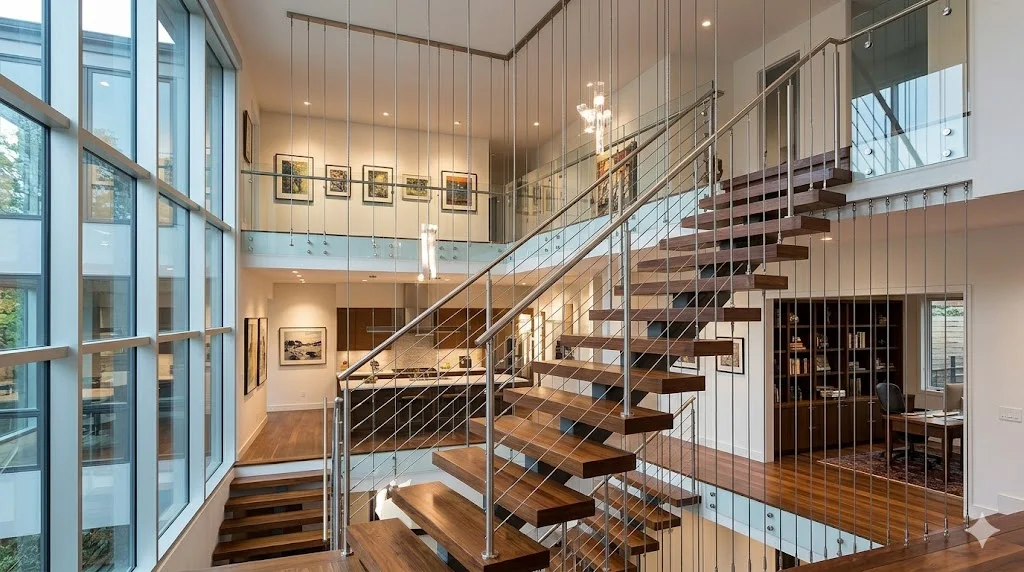 Ứng dụng của cáp cầu thang