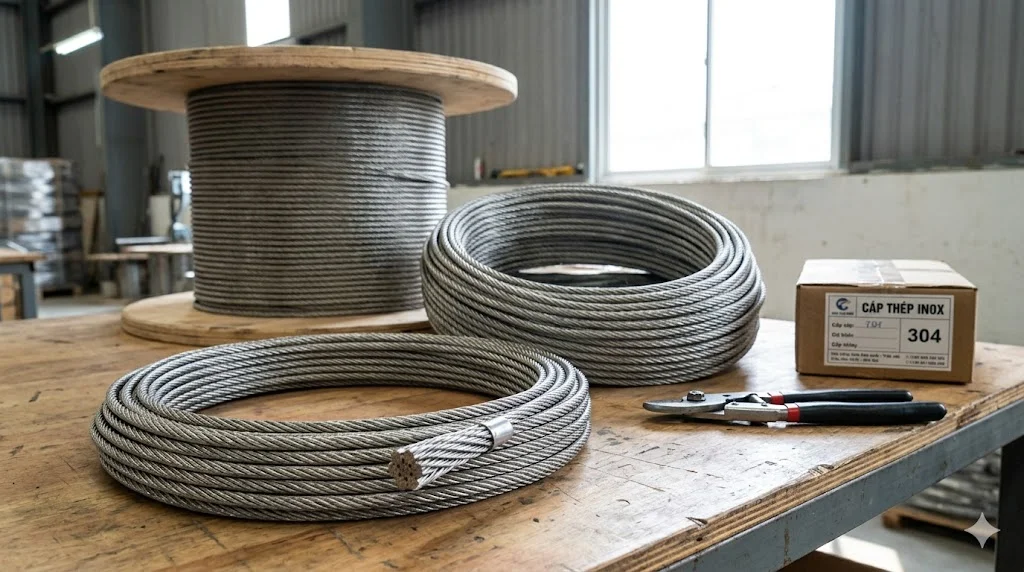 Khái niệm cáp thép 