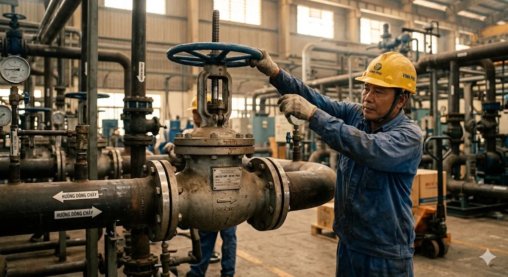 Cấu tạo của van cầu chi tiết các bộ phận