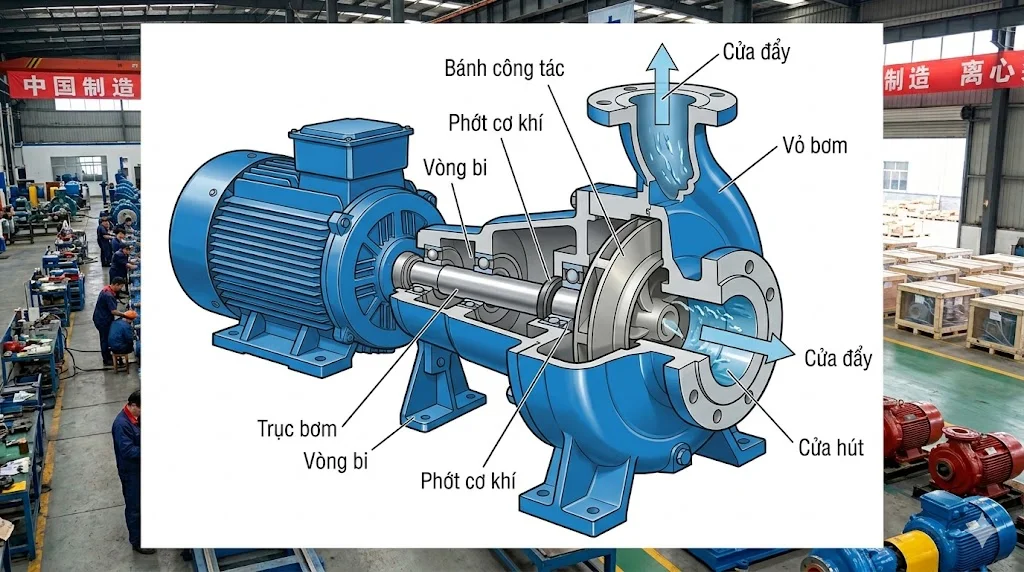 Cách chọn centrifugal pump China đúng kỹ thuật