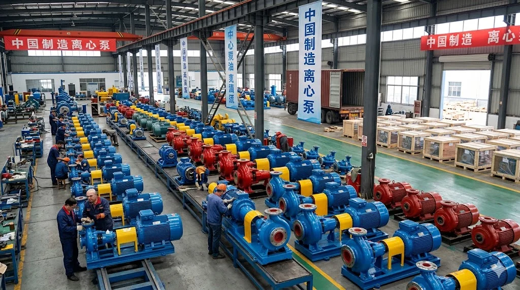 Khái niệm centrifugal pump China trong thực tế