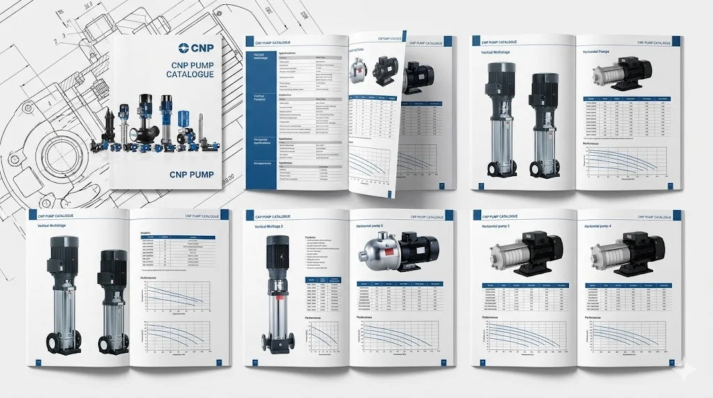 Cấu trúc của CNP pump catalog