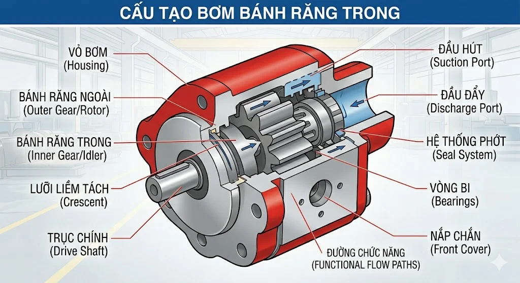 Cấu tạo và nguyên lý hoạt động của CPI pump