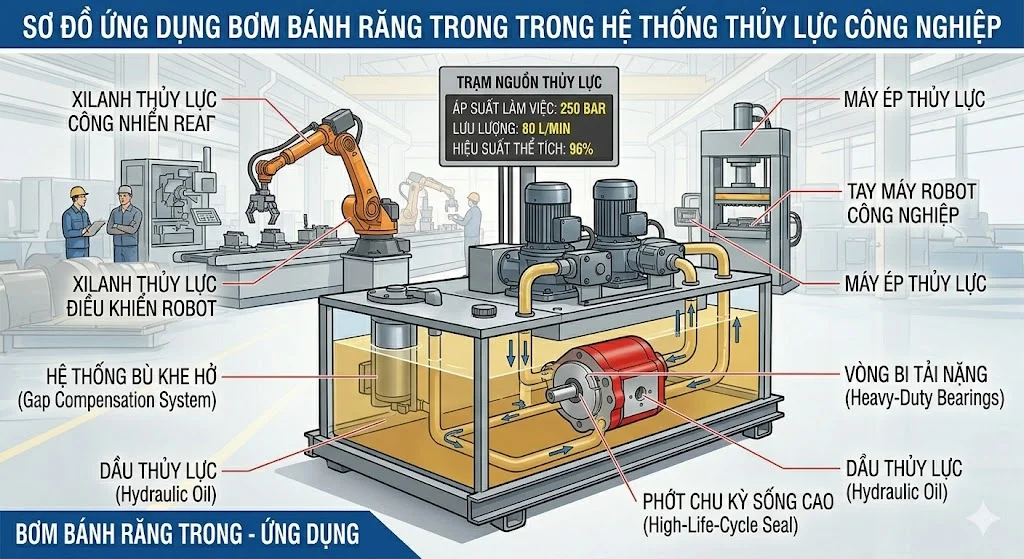 Các thông số kỹ thuật quan trọng của CPI pump