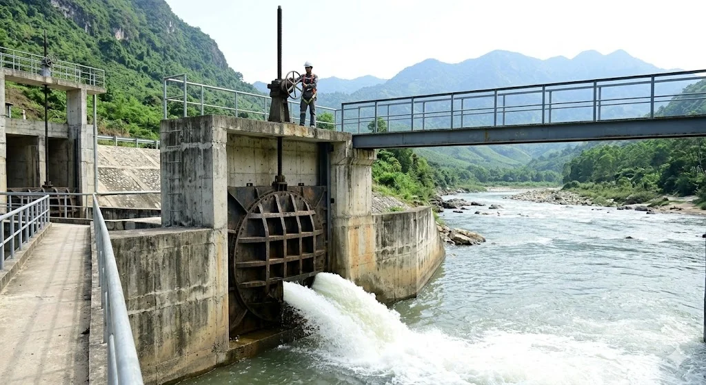 Cấu tạo và nguyên lý hoạt động của cổng phai