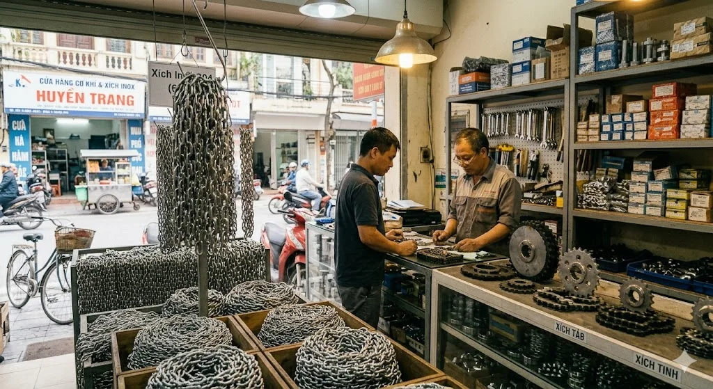 Tiêu chí chọn địa chỉ bán xích inox uy tín