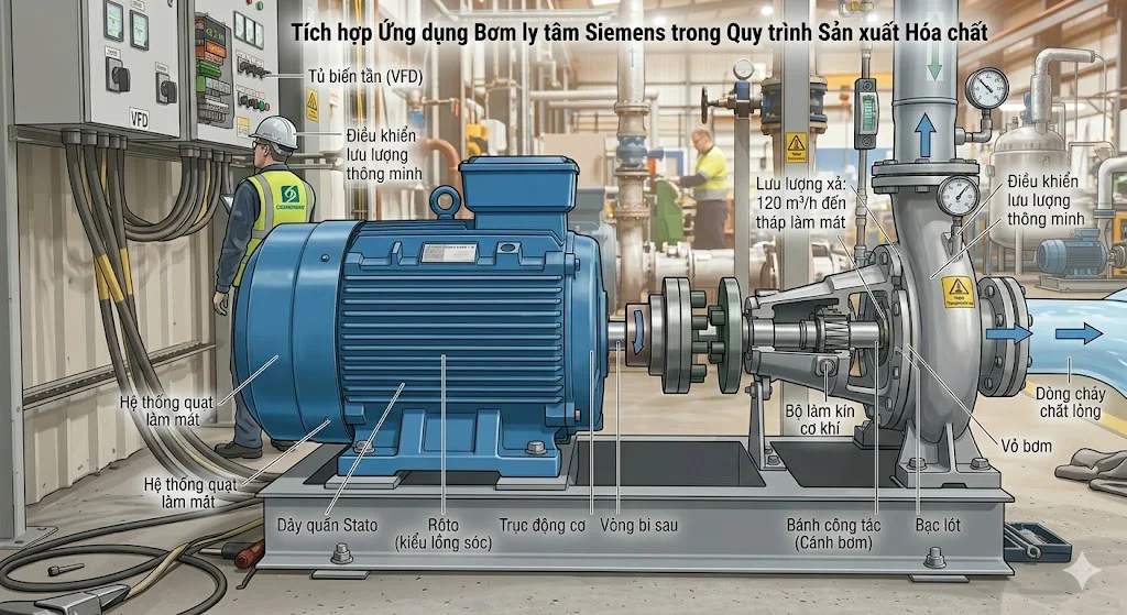 Các thông số kỹ thuật quan trọng của động cơ 75 kW