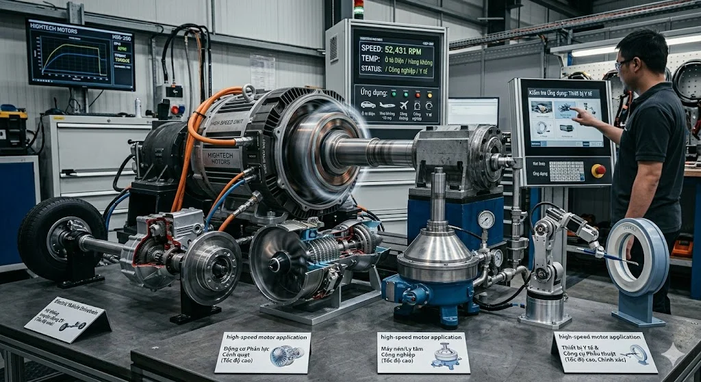 Cách chọn động cơ tốc độ đúng kỹ thuật