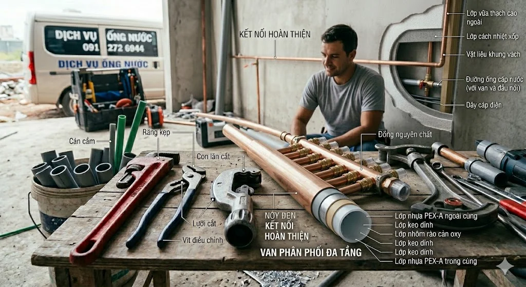 Cách chọn dụng cụ ống đúng kỹ thuật