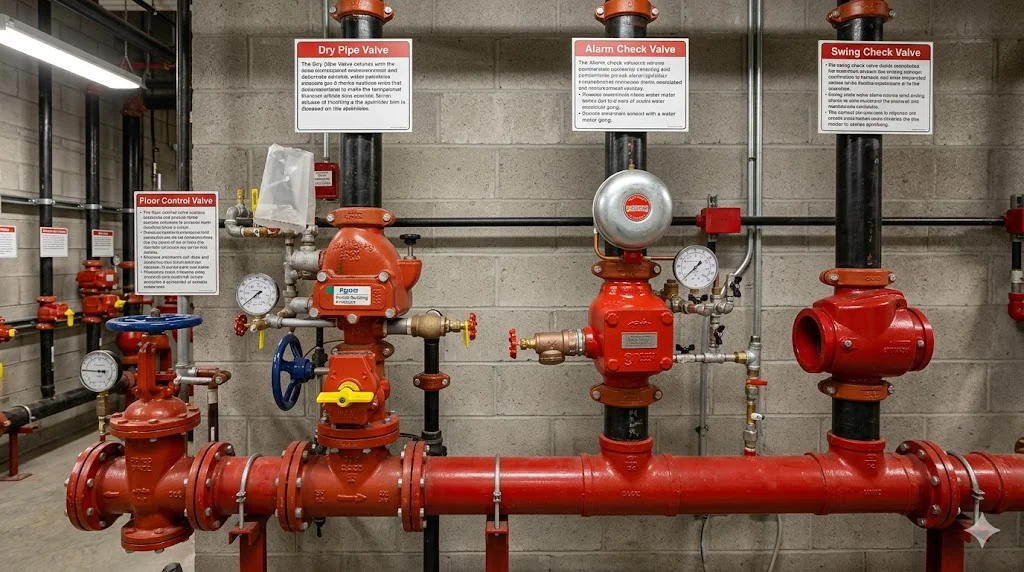 Cấu tạo của fire valves