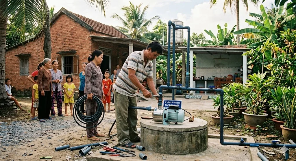 Khái niệm giá máy bơm water pump và yếu tố ảnh hưởng