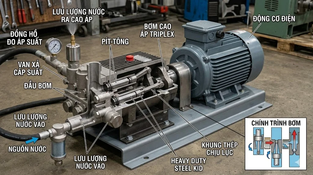 Các thông số kỹ thuật quan trọng của High Pressure Pump