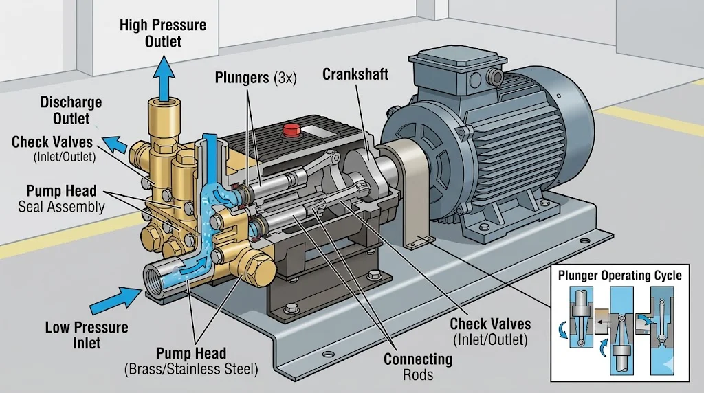 Khái niệm High Pressure Pump và đặc điểm nổi bật