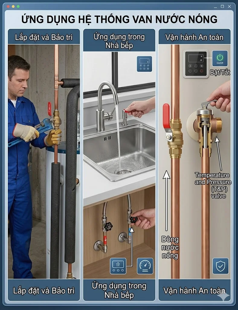 Cách chọn hot water valve đúng kỹ thuật