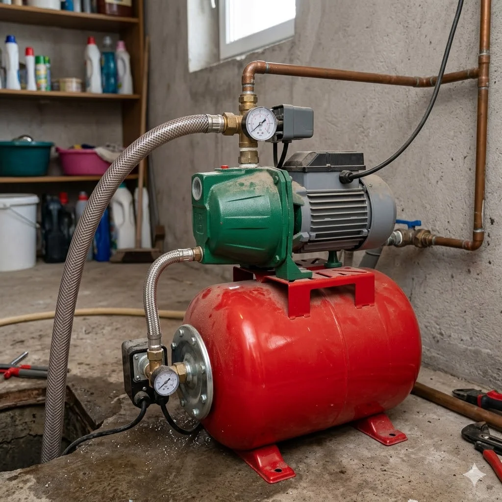 Cấu tạo và nguyên lý hoạt động của hydrofor pump