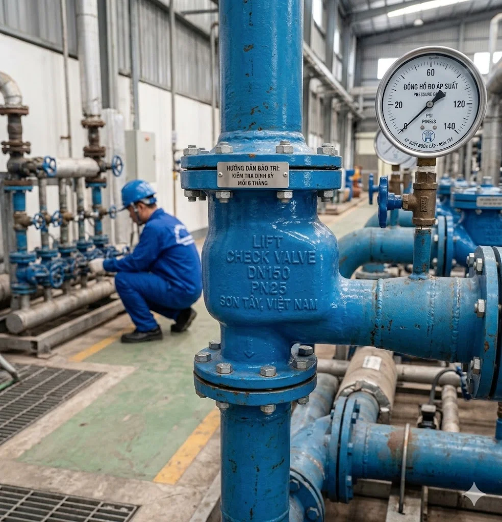 Cách chọn lift valve đúng kỹ thuật