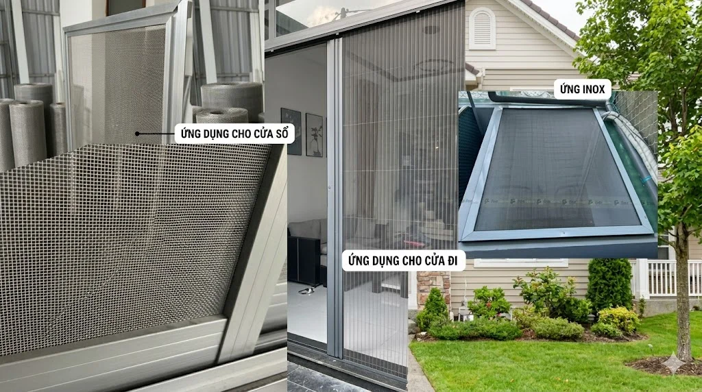 Ứng dụng thực tế của lưới chống muỗi