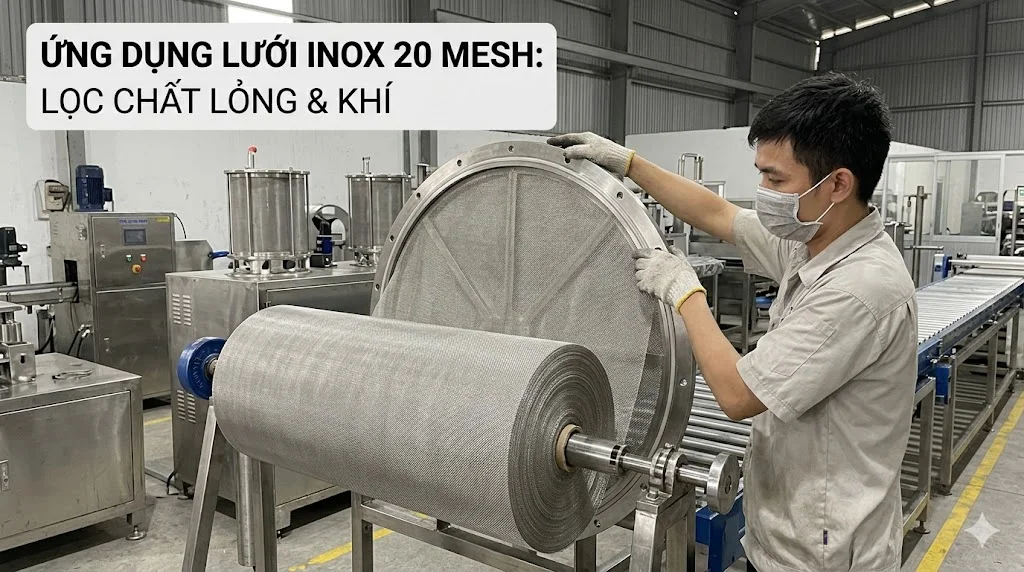 Cách chọn lưới 20 mesh đúng kỹ thuật