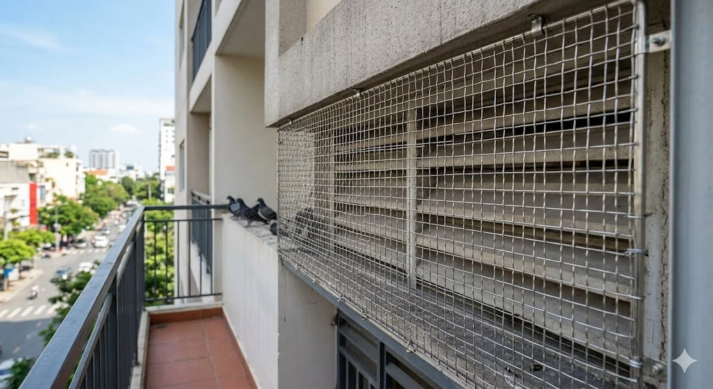 Lưới chắn chim là gì