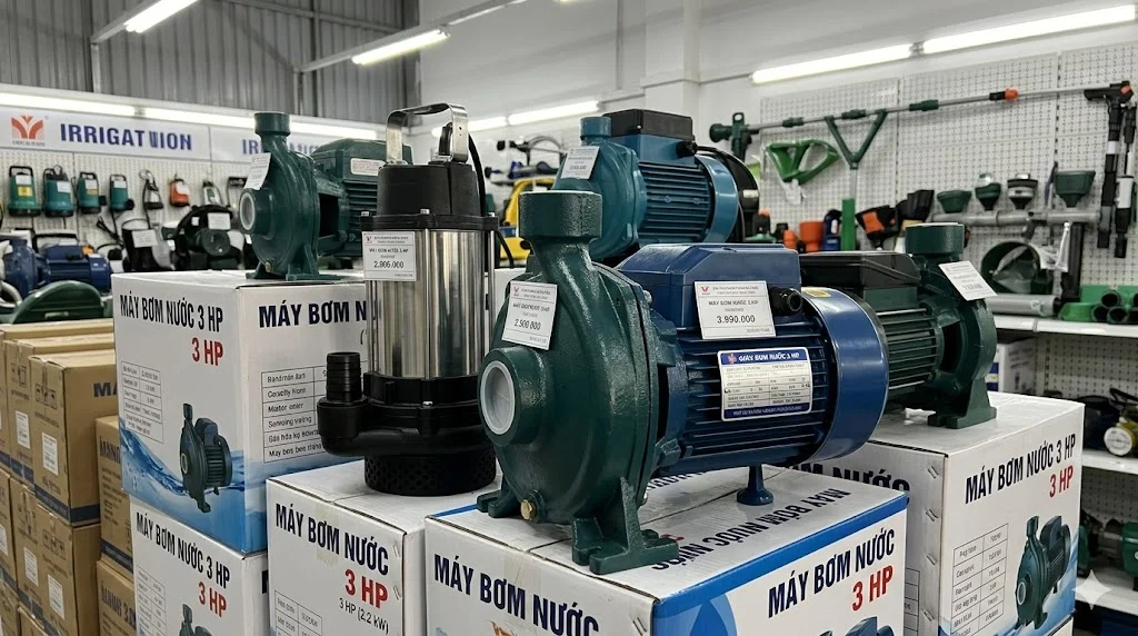 Máy bơm 3HP là gì và đặc điểm nổi bật