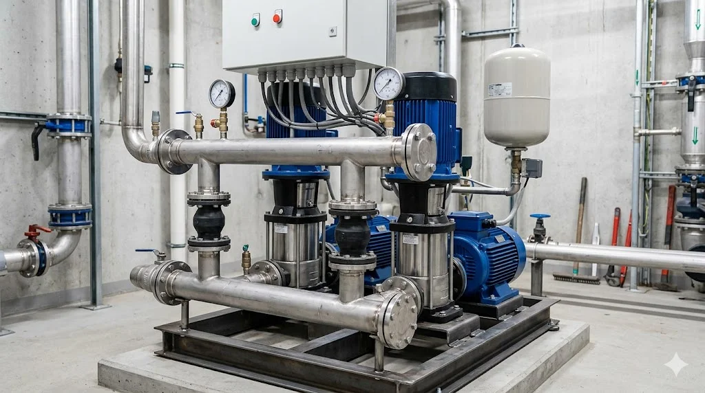 Khái niệm máy bơm nước đôi và đặc điểm nổi bật