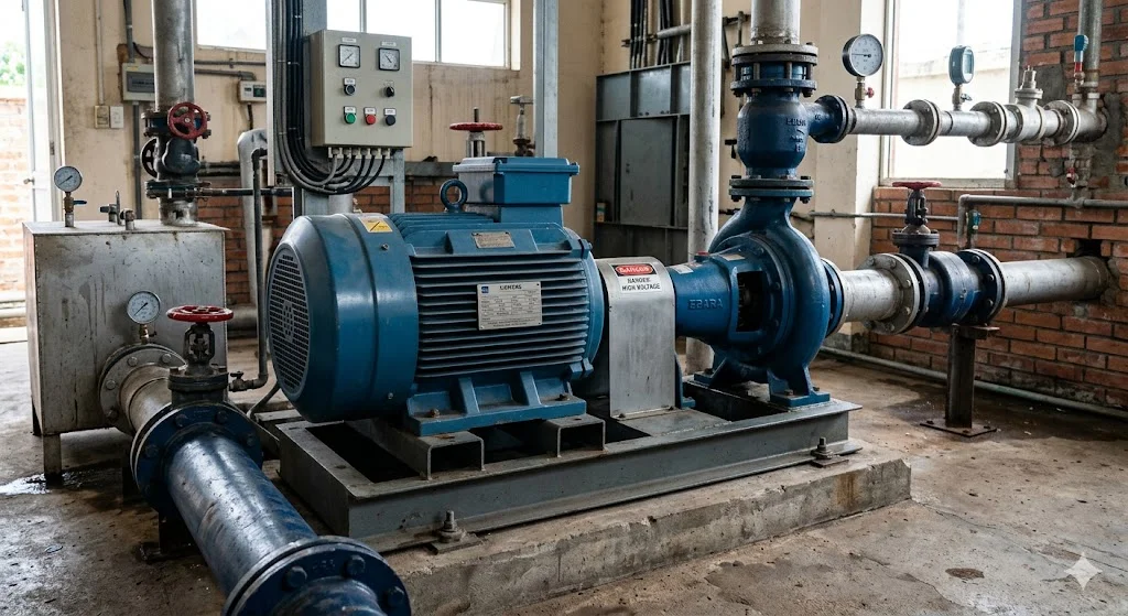 Máy bơm nước 20 kW là gì và ứng dụng thực tế