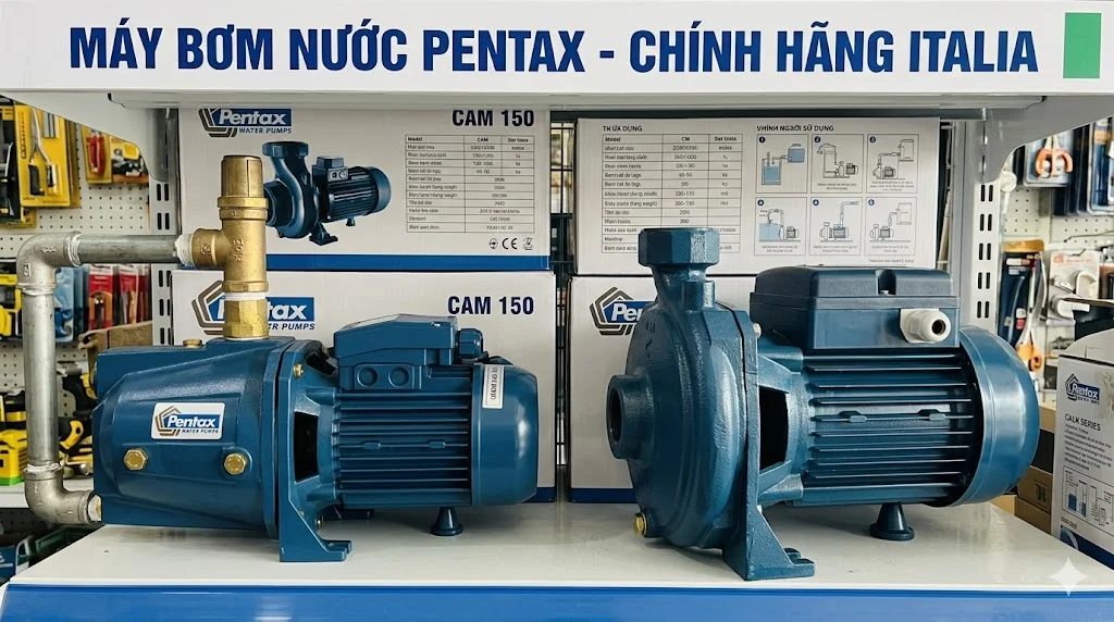 Khái niệm máy bơm Pentax và đặc điểm nổi bật