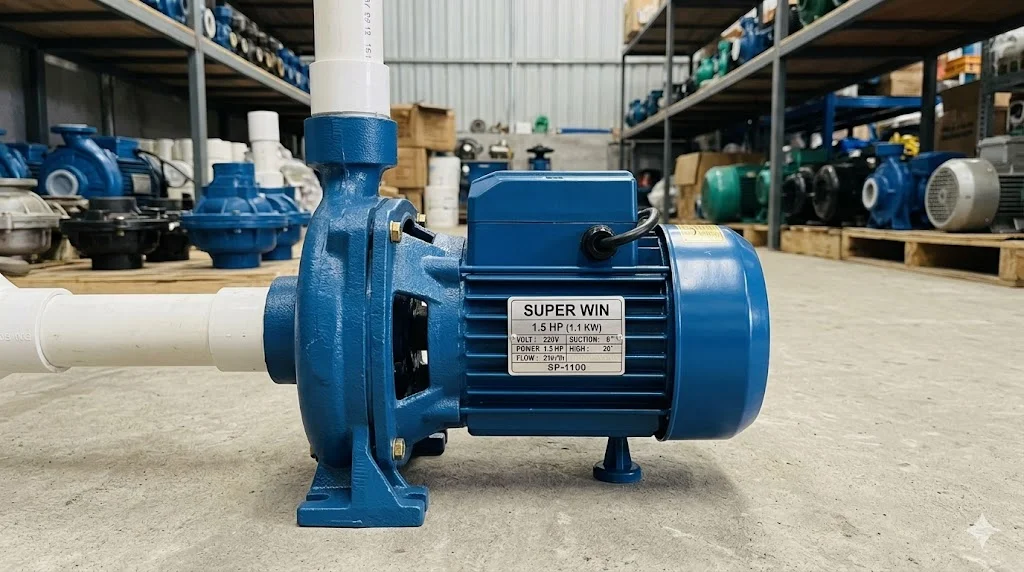 Khái niệm máy bơm nước Super Win 1.5 HP và đặc điểm nổi bật