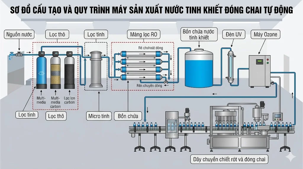 Ứng dụng của máy sản xuất nước 