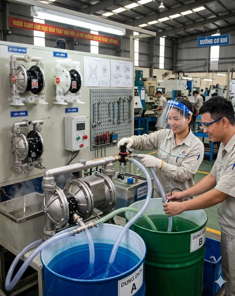 Các thông số kỹ thuật quan trọng của membrane pump