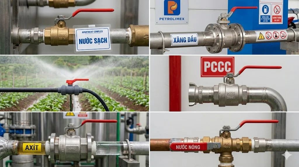 Ứng dụng của metal valve