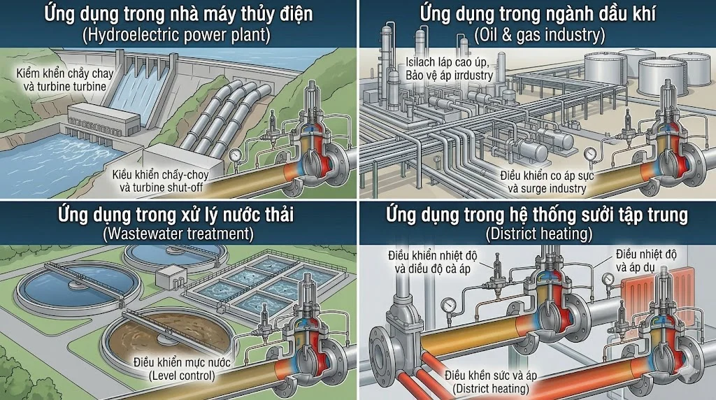 Cách chọn pilot gate valve đúng kỹ thuật