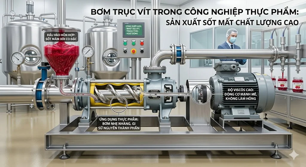 Ứng dụng của progressive cavity pump trong thực tế
