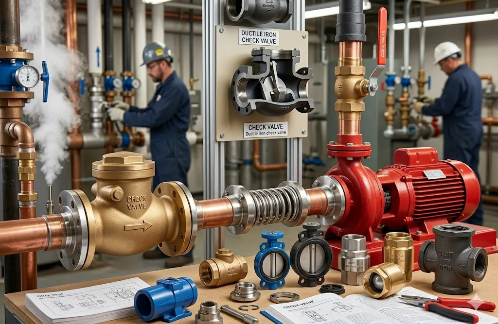 Cấu tạo và nguyên lý hoạt động của pump valve