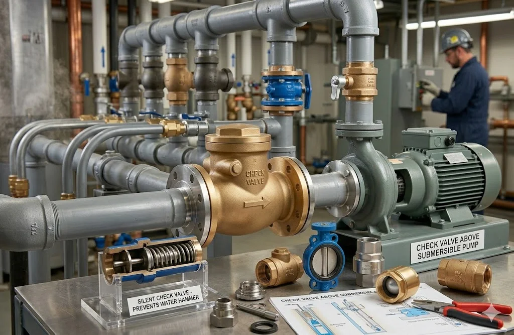 Ứng dụng thực tế của pump valve