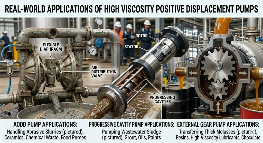 Cách chọn pump high viscosity đúng kỹ thuật
