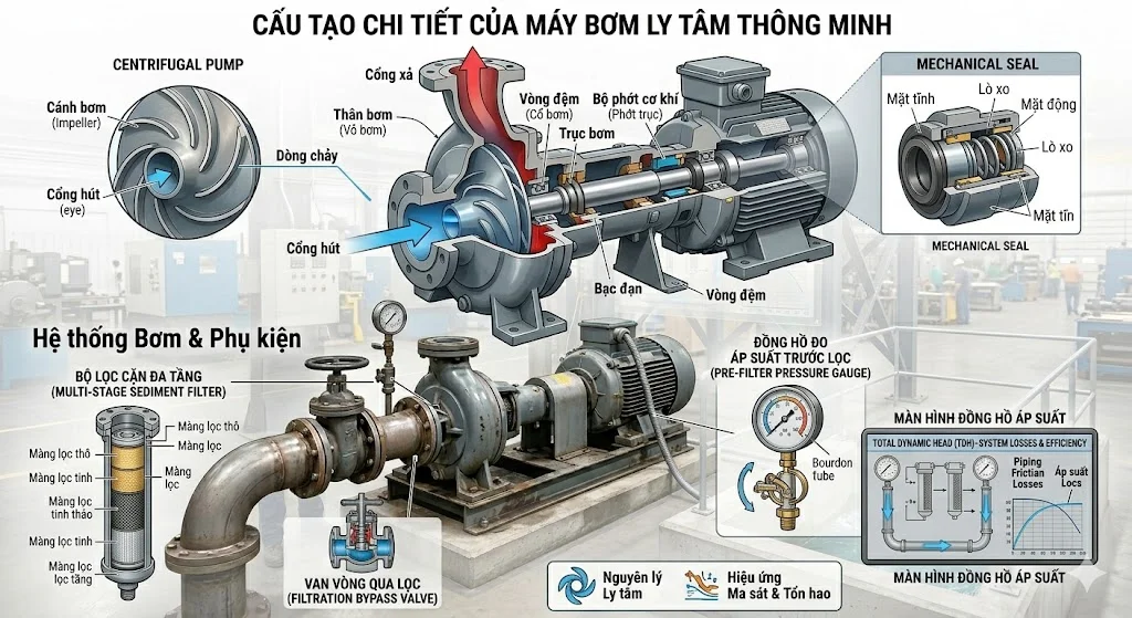 Cấu tạo và nguyên lý hoạt động của THD pump